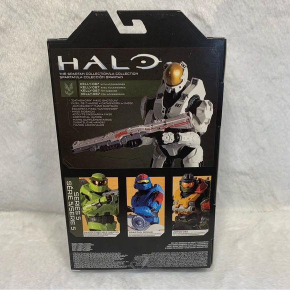 HALO Spartan Collection Wave 5 Action Figure 6.5 Inch KELLY-087 Sealed - New - Picture 3 of 7